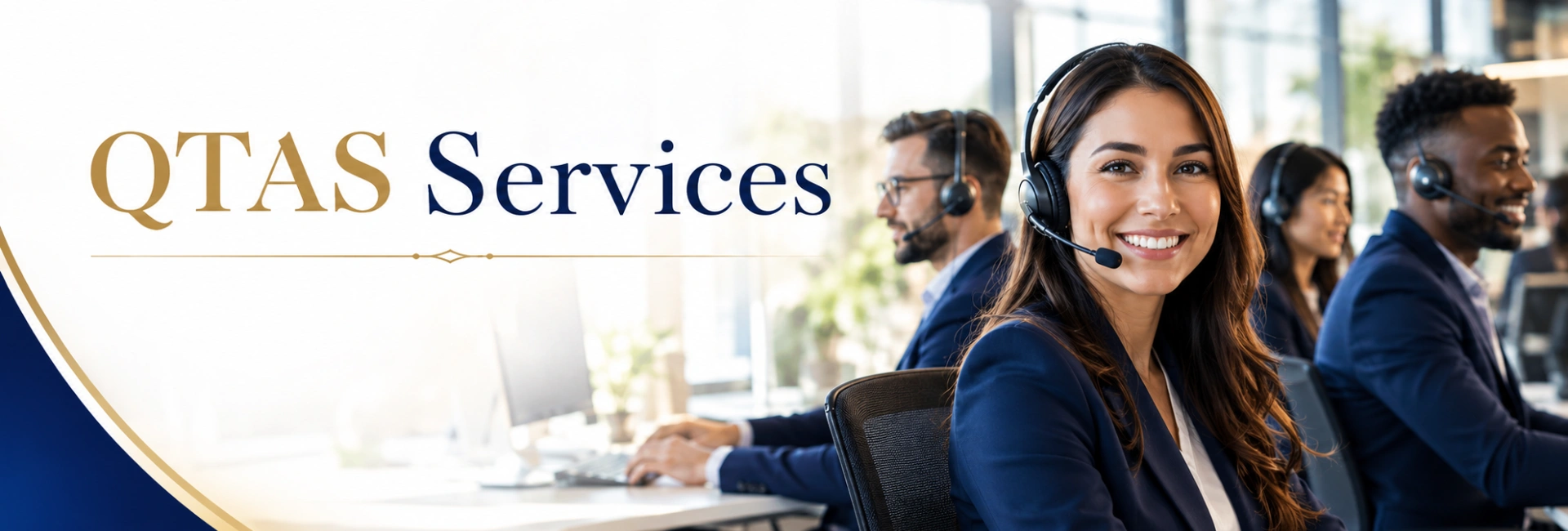 QTAS Services - One Connection Endless Possibilities. Smart Communication Strong Connection