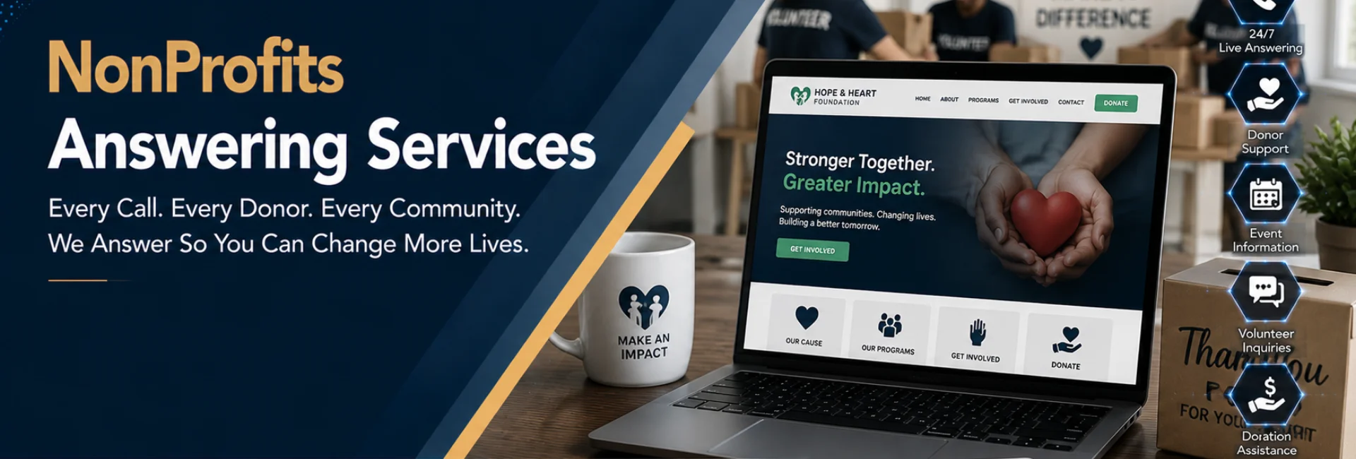 Non Profits Answering Services