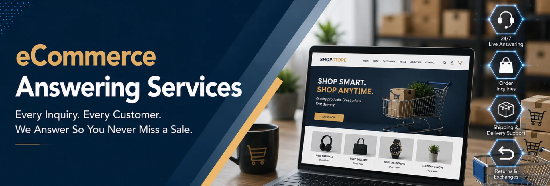 eCommerce Answering Services